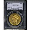 Image 1 : 1875-CC[$20] MS62 PCGS.