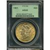 Image 1 : 1901[$20] MS65 PCGS.