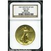 Image 1 : 1907[$20] High Relief, Wire Rim MS64 NGC.