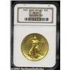 Image 1 : 1907[$20] High Relief, Wire Rim MS64 NGC.