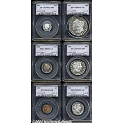 1893 Proof Set PCGS Certified.