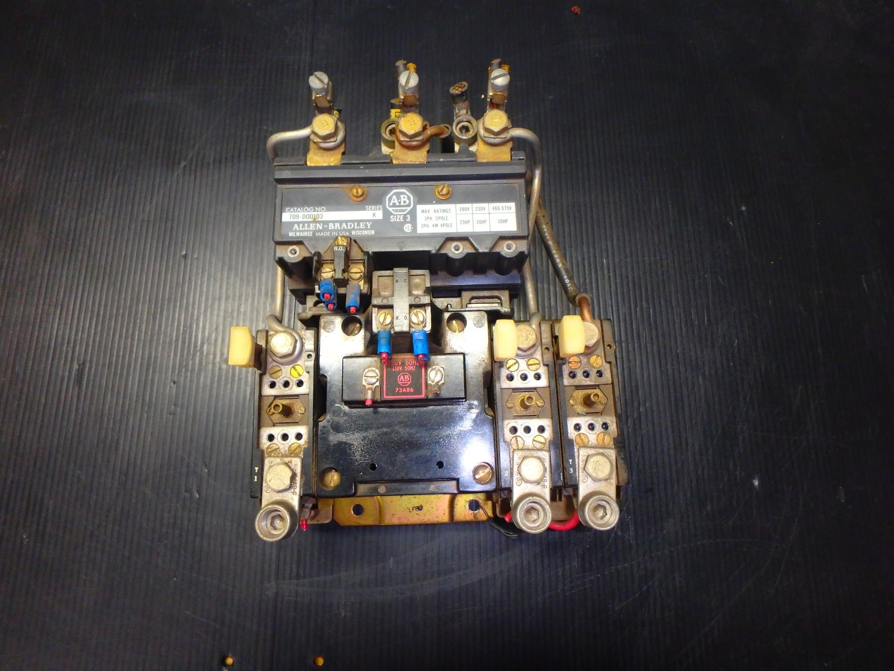 Allen Bradley 709 Wiring Diagram ALLEN BRADLEY 709-D0D103 STARTER - BTM Industrial