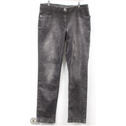 (WOMENS) PAIR OF BETTY BARDAY GREY SKINNY JEANS SIZE 38
