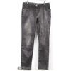 Image 1 : (WOMENS) PAIR OF BETTY BARDAY GREY SKINNY JEANS SIZE 38