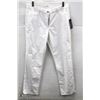 Image 1 : (WOMENS) PAIR OF WHITE BETTY BARDAY SKINNY JEANS SIZE 40