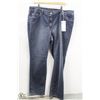 Image 1 : (WOMENS) PAIR OF GERRY WEBER SKINNY BLUE JEANS SIZE 46