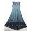 Image 1 : (WOMENS) KOMAROV DARK BLUE 3/4 LENGTH SLEEVELESS DRESS