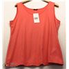 Image 1 : (WOMENS) GERRY WEBER PINK SLEEVELESS SHIRT SIZE 18