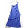 Image 1 : (WOMENS) FRASCARA SIZE 10 ROYAL BLUE SINGLE STRAP DRESS