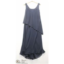 (WOMENS) FRASCARA SIZE 10 NAVY SLEEVELESS DRESS