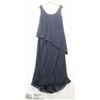Image 1 : (WOMENS) FRASCARA SIZE 10 NAVY SLEEVELESS DRESS