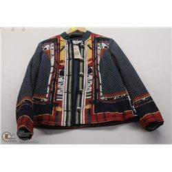 (WOMENS) RABE SIZE 12 PRINTED LADIES BLAZER