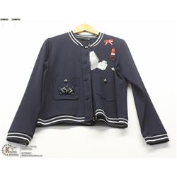 (WOMENS) THOMAS RABE NAVY CARDIGAN WITH EMBELLISHMENT
