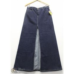 (WOMENS) PARASUCO JEANS FULL LENGTH JEAN SKIRT SIZE 41