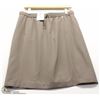 Image 1 : (WOMENS) PURE BEIGE SHEER FABRIC SKIRT SIZE 42