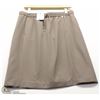 Image 1 : (WOMENS) PURE BEIGE SHEER FABRIC SKIRT SIZE 42