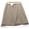 Image 1 : (WOMENS) PURE BEIGE SHEER FABRIC SKIRT SIZE 46