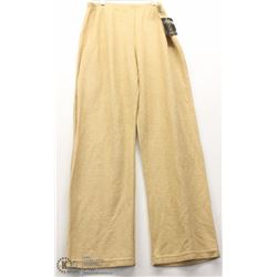 (WOMENS) PICADILLY BEIGE KNIT PANT SIZE LARGE