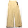 Image 1 : (WOMENS) PICADILLY BEIGE KNIT PANT SIZE LARGE
