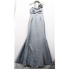 Image 1 : (WOMENS) FRASCARA SILVER EVENING DRESS SIZE 6