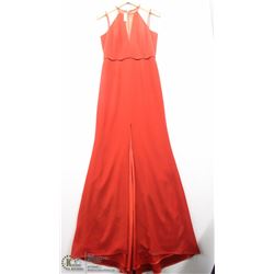 (WOMENS) FRASCARA RED SLEEVELESS EVENING DRESS SIZE 6