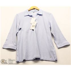 (WOMENS) GERRY WEBER LIGHT BLUE TOP SIZE 12