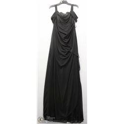 (WOMENS) ALEX EVENINGS BLACK STRAPLESS DRESS SIZE 8