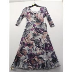 (WOMENS) KOMAROV PASTEL PRINTED DRESS SIZE SMALL