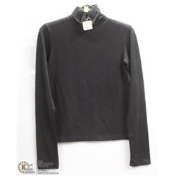 (WOMENS) MAVI BLACK TURTLENECK SIZE SMALL