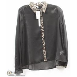 (WOMENS) BUFFALO BLACK SHEAR TOP SIZE SMALL