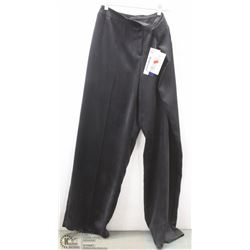 (WOMENS) INGENUITY BLACK MICROFIBER DRESS PANT SIZE 14