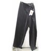 Image 1 : (WOMENS) INGENUITY BLACK MICROFIBER DRESS PANT SIZE 14