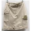 Image 1 : (WOMENS) ELISA CAVALETTI BEIGE PENCIL SKIRT WITH BUTTON