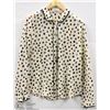 Image 1 : (WOMENS) AAIKO CREAM POLKADOT DRESS SHIRT SIZE MEDIUM