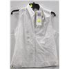 Image 1 : (WOMENS) COLUMBIA WHITE SLEEVELESS BUTTON UP TOP SIZE SMALL