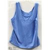 Image 1 : (WOMENS) COLUMBIA BLUE SLEEVELESS TANK TOP SIZE MEDIUM