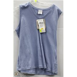 (WOMENS) COLUMBIA BLUE SLEEVELESS TOP SIZE X LARGE