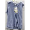 Image 1 : (WOMENS) COLUMBIA BLUE SLEEVELESS TOP SIZE X LARGE