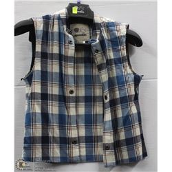 (WOMENS) ALPINESTARS SLEEVELESS PLAID TOP SIZE X SMALL