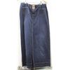 Image 1 : (WOMENS) ROXY FULL LENGTH JEAN SKIRT SIZE 5