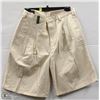Image 1 : (WOMENS) WOLVERINE TAN PLEATED SHORT SIZE 32