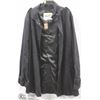 Image 1 : (WOMENS) JACKY WILKINS BLACK TRENCH SIZE XX LARGE