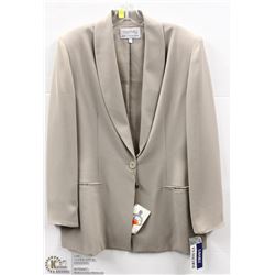 (WOMENS) INGENUITY BEIGE BLAZER SIZE 12