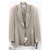 (WOMENS) INGENUITY BEIGE BLAZER SIZE 12