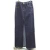 Image 1 : (WOMENS) PARASUCOJEANS FULL LENGTH JEAN SKIRT WITH LARGE