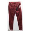 Image 1 : (WOMENS) BUFFALO BURGUNDY JEAN SIZE 28