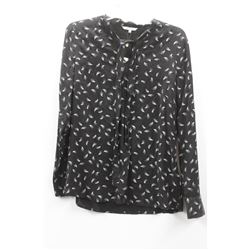(WOMENS) SANDWICH BLACK AND WHITE PRINT TOP SIZE 38