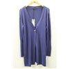 (WOMENS) DONNA DURA PURPLE LONG KNIT CARDIGAN SIZE 44