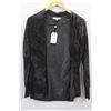 Image 1 : (WOMENS) SANDWICH BLACK AND GREY CARDIGAN SIZE SMALL