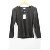 Image 1 : (WOMENS) SANDWICH BLACK LONGSLEEVE TOP SIZE SMALL